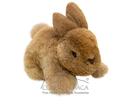 Baby Alpaca Fur-Rabbit Ornament 8 inches Baby Alpaca Fur-Rabbit Ornament 8 inches