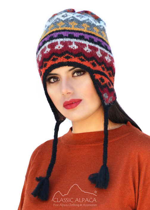 Telluride Alpaca Hat with Ear Flaps Telluride Alpaca Hat with Ear Flaps