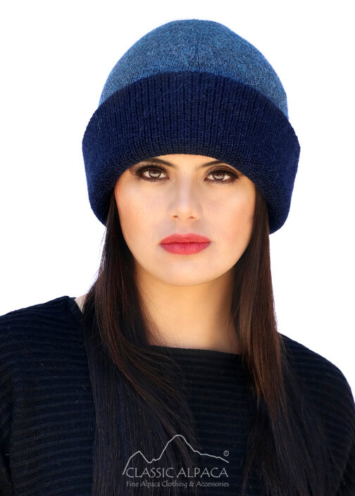 Unisex Reversible knit English Alpaca Hat Unisex Reversible knit English Alpaca Hat