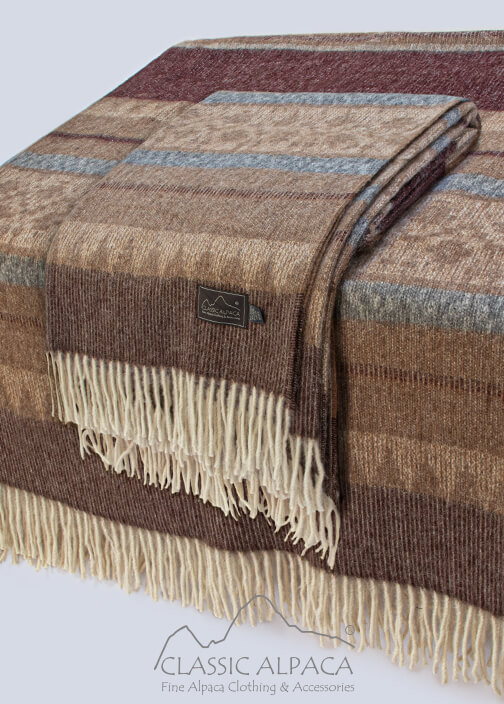 Alpaca Cherokee Blanket
