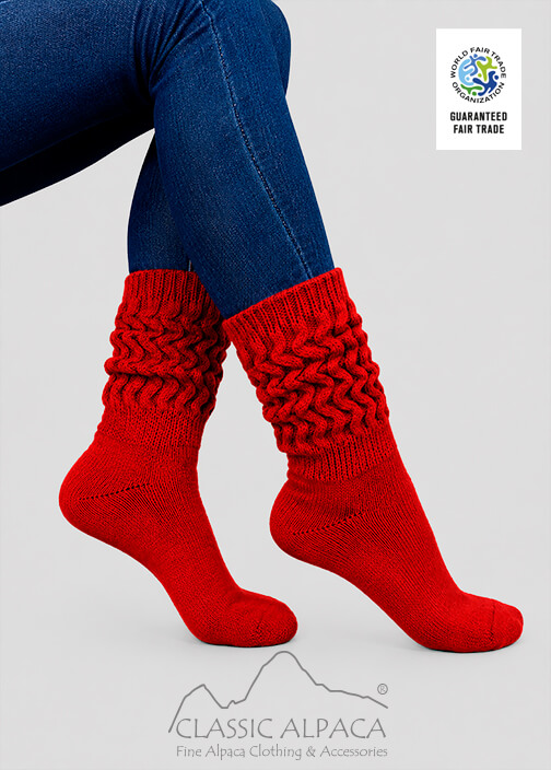 Alpaca therapeutic unisex socks, elastic top, breathable, moisture-wicking, lightweight comfort.