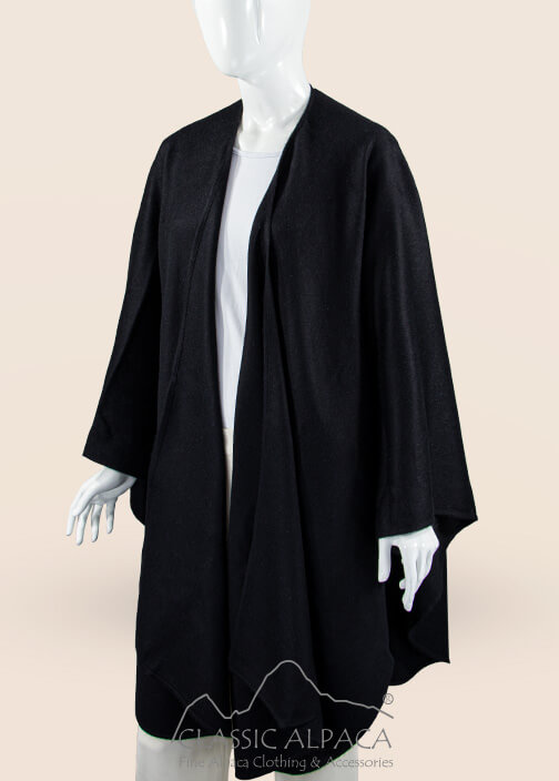 Royal Alpaca Cape Ruana Coat Wrap
