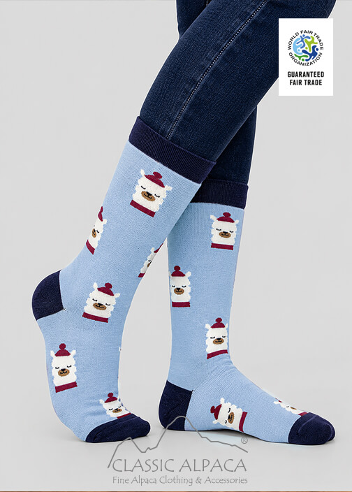 Premium Alpaca Holiday Christmas Unisex Socks