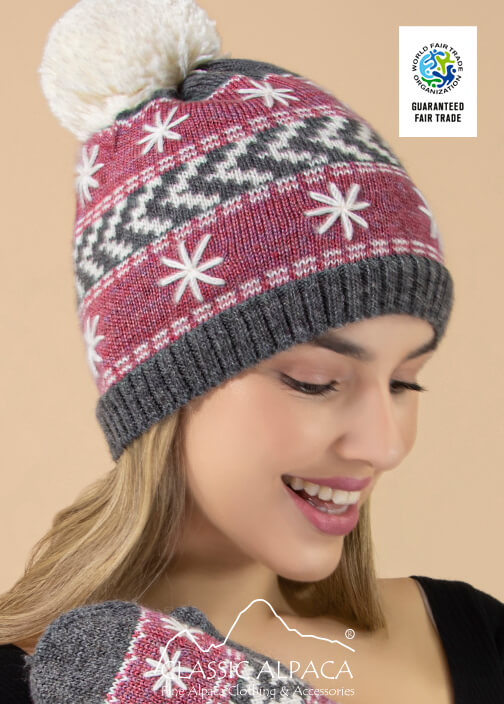 Nevada Alpaca Hat- Fleece Lining