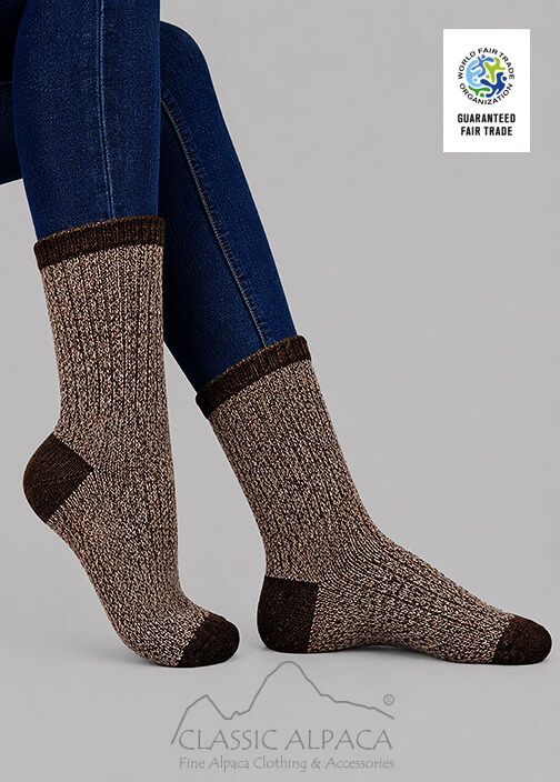 Alpaca Boot Unisex Socks