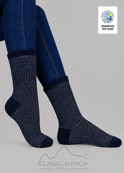 Alpaca Boot Unisex Socks