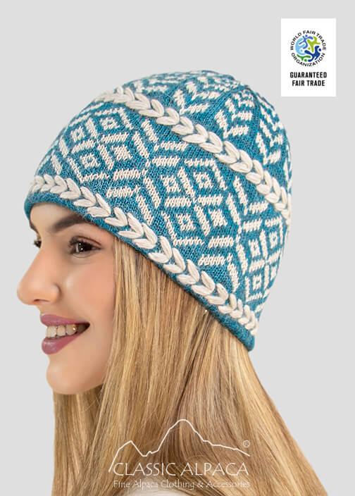 Reversible Alessia Alpaca Hat