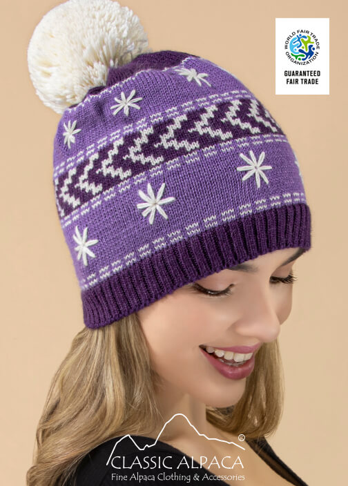 Nevada Alpaca Hat- Fleece Lining