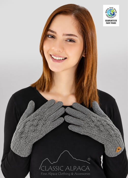 Shadow Cable Alpaca Gloves