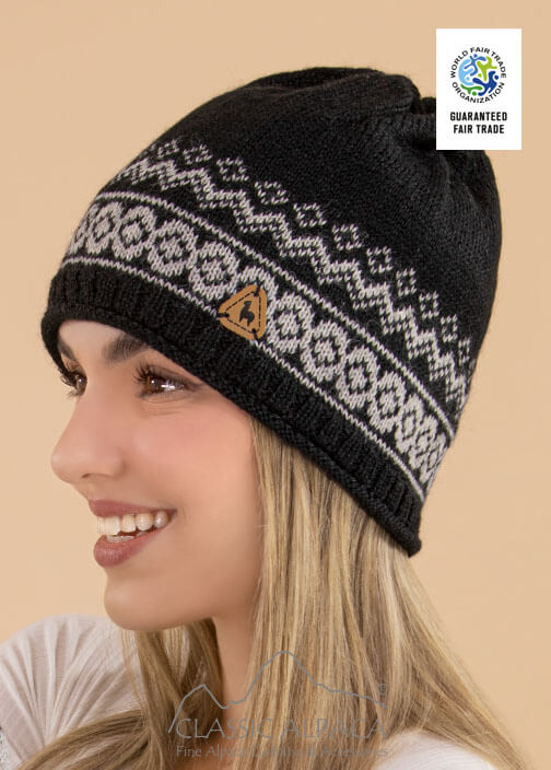 Arctic Alpaca Hat - Fleece Lining