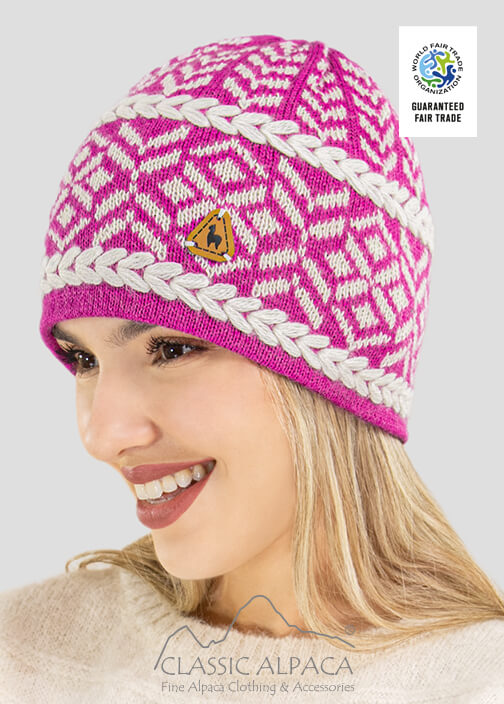 Reversible Alessia Alpaca Hat