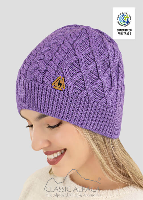 Clara Cable Alpaca Hat