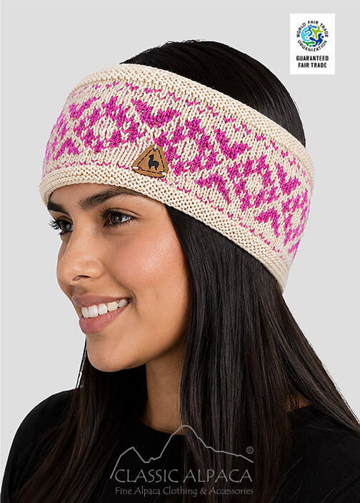 Agathe Alpaca Headband