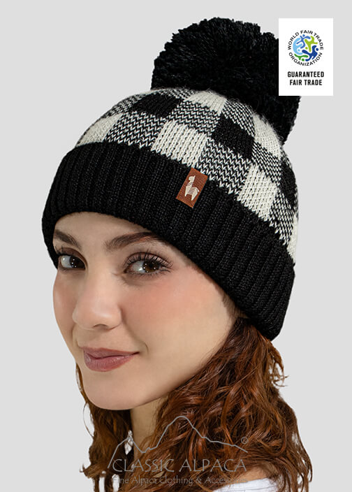 Scottish Tartan Alpaca Hat