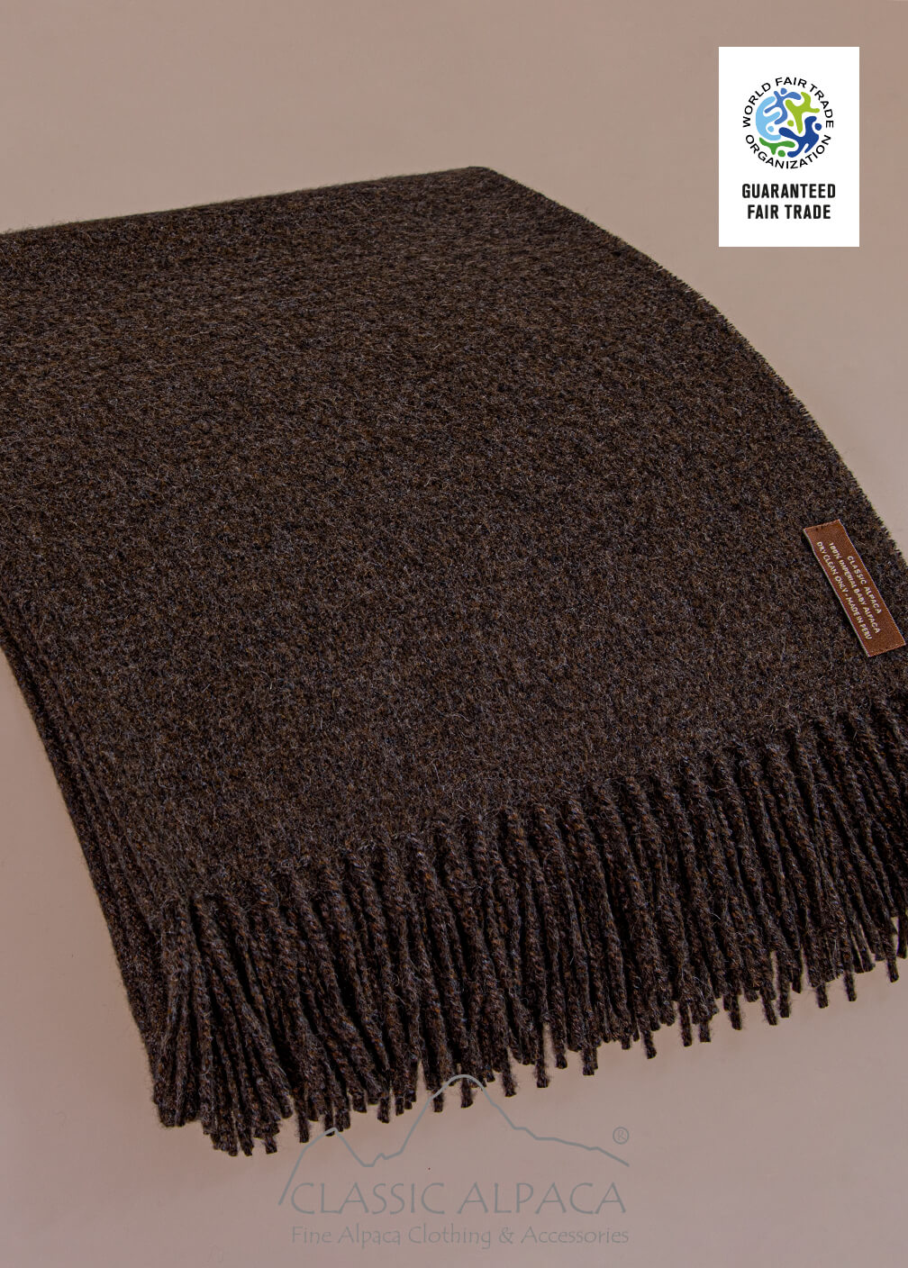 Wholesale Throws Woven & Brushed Imperial Baby Alpaca Throw