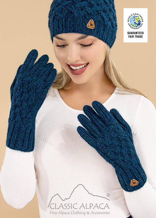 Shadow Cable Alpaca Gloves