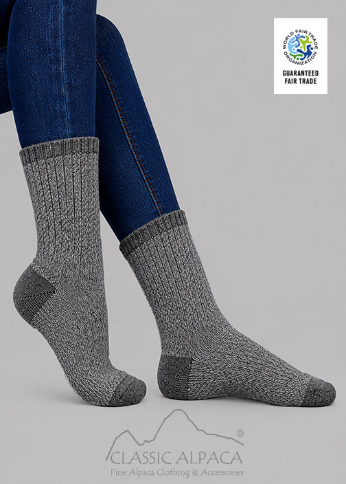 Alpaca Boot Unisex Socks