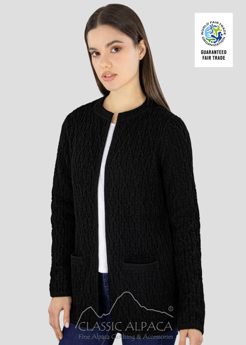 Hilary Alpaca Cardigan