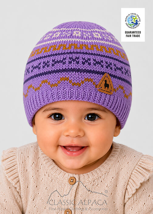 Baby Alpaca Toddler Hat