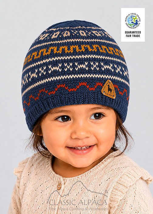 Baby Alpaca Toddler Hat