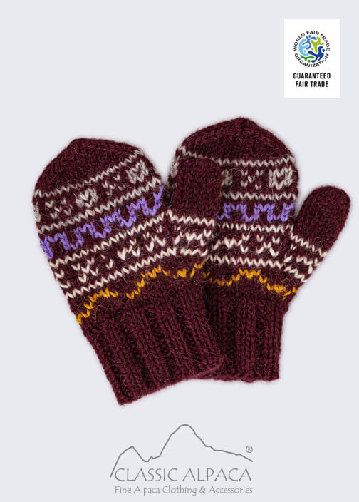 Baby Alpaca Toddler Mittens