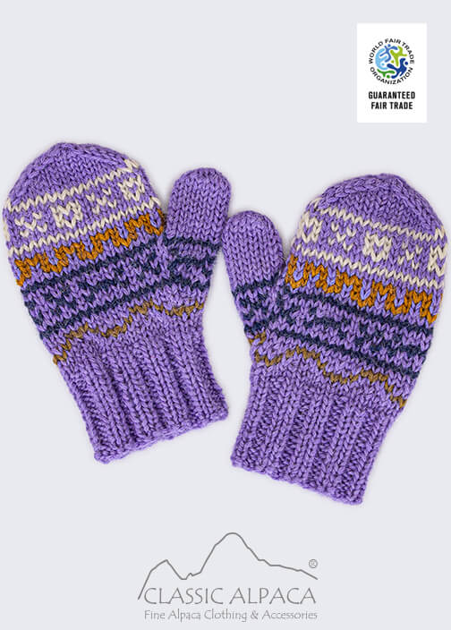 Baby Alpaca Toddler Mittens