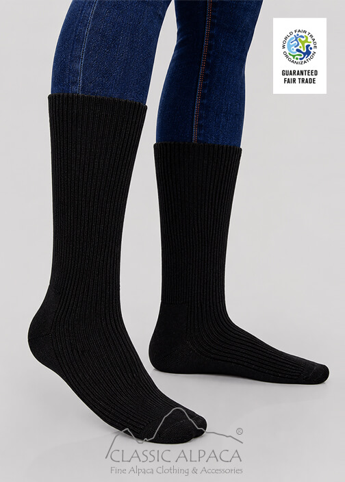 Standard Alpaca Dress Socks