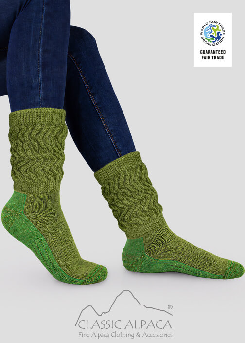 Premium alpaca therapeutic socks — reinforced sole, heel, and toe; spandex fit, moisture-wicking, diabetic-friendly.