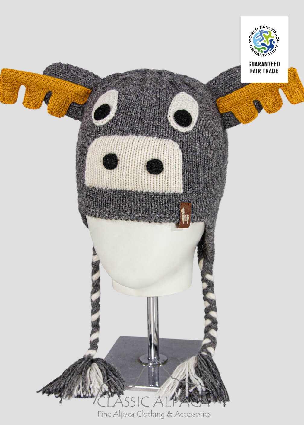 kiddy stuff classic alpaca hatbunny