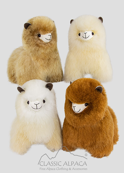 Super Baby Alpaca Fur-Cartoon Alpaca 11 Inches