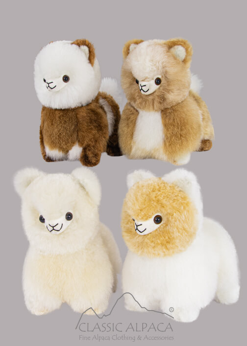 Premium Baby Alpaca Fur-Baby Cartoon 9 Inches