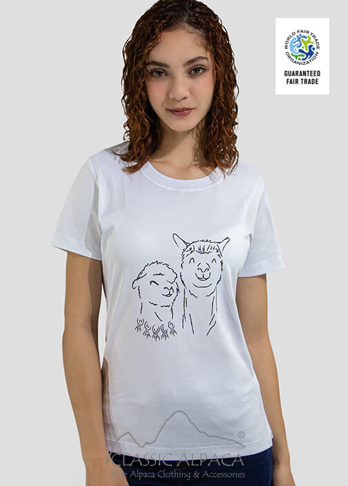 Alpaca - Women's Pima Cotton T-Shirt