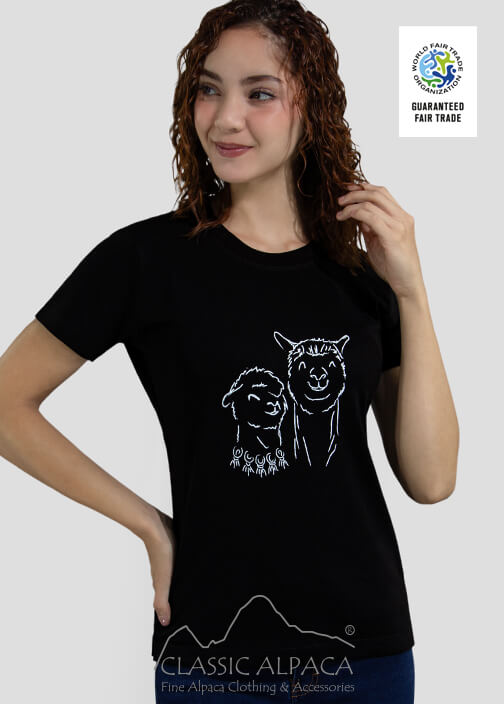 Alpaca - Women's Pima Cotton T-Shirt
