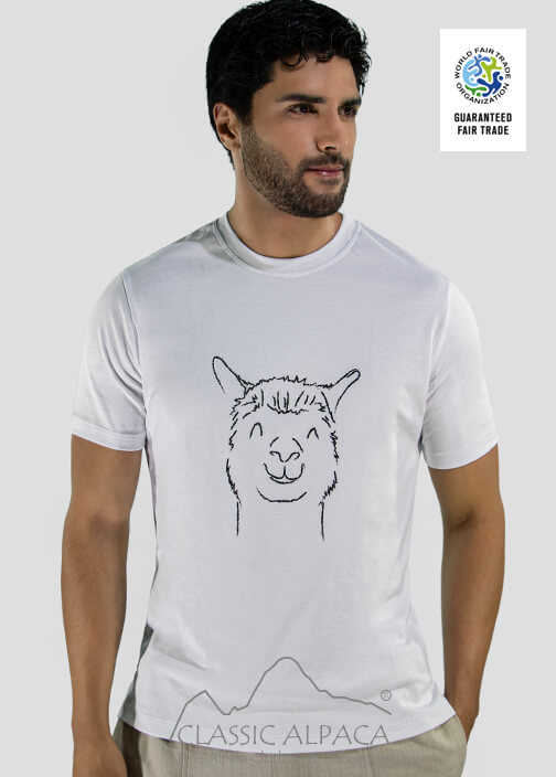 Alpaca - Men's Pima Cotton T-Shirt
