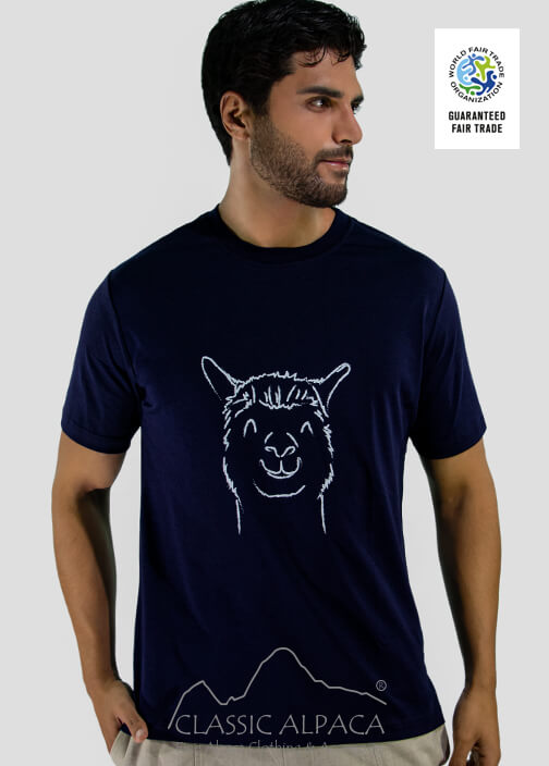 Alpaca - Men's Pima Cotton T-Shirt