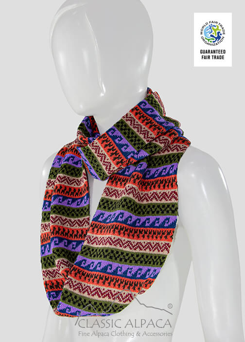 Illary Baby Alpaca Infinity Scarf