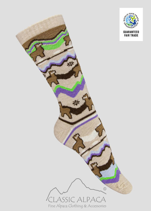Alpaca Trails Alpaca Unisex Socks