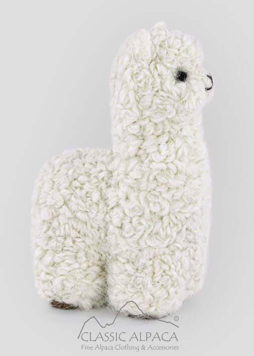 Needle Felted Baby Alpaca