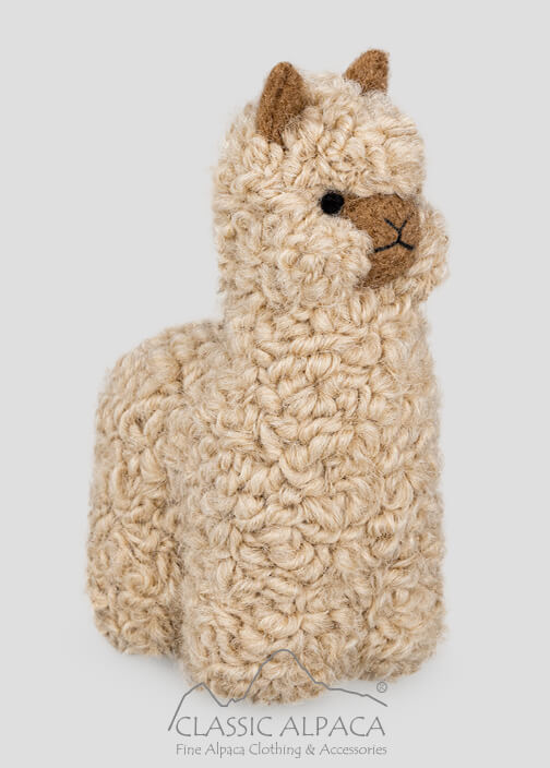 Needle Felted Baby Alpaca
