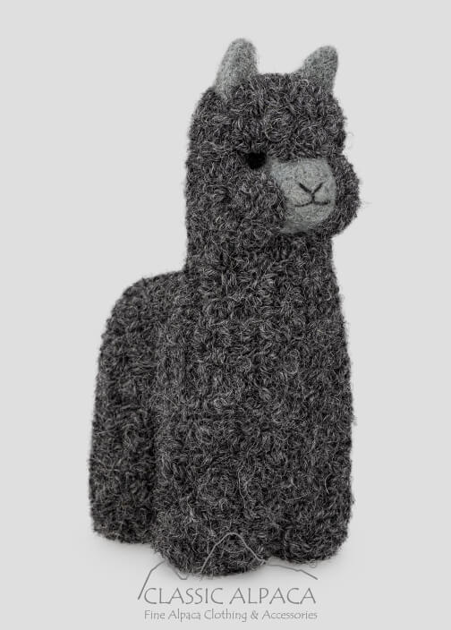 Needle Felted Baby Alpaca