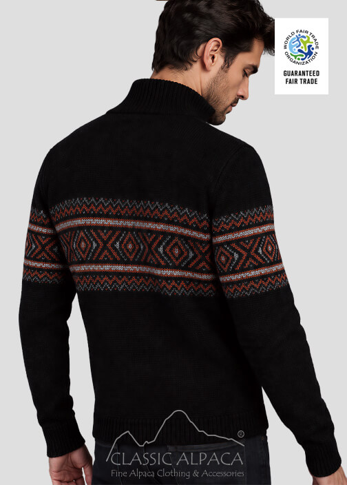 Men's Patagonia Alpaca Zip Sweater