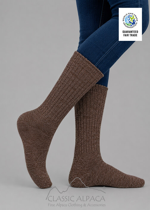Alpaca Crew Socks
