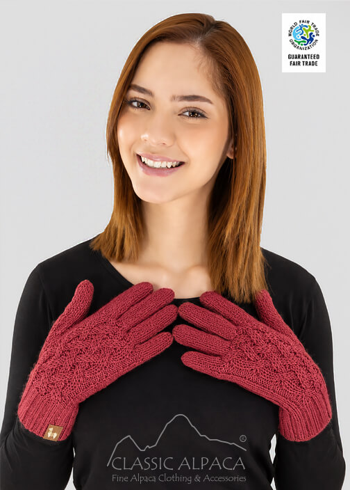 Shadow Cable Alpaca Gloves