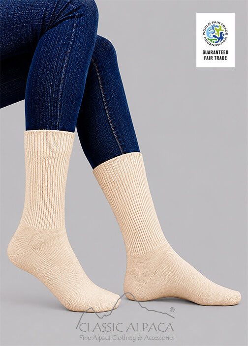 Alpaca Dress Socks