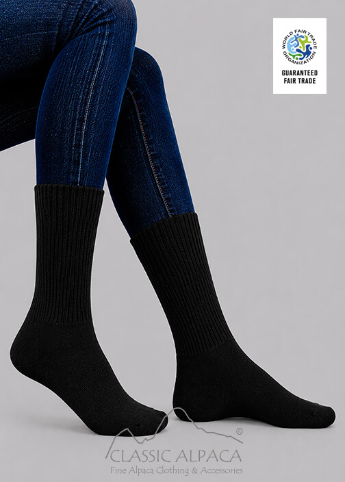 Alpaca Dress Socks