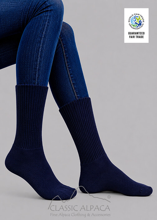 Alpaca Dress Socks