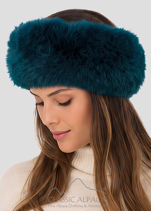 PREMIUM Baby Alpaca Fur Elegant Headband