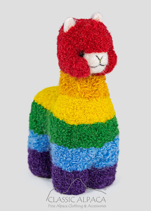 Needle Felted Baby Alpaca