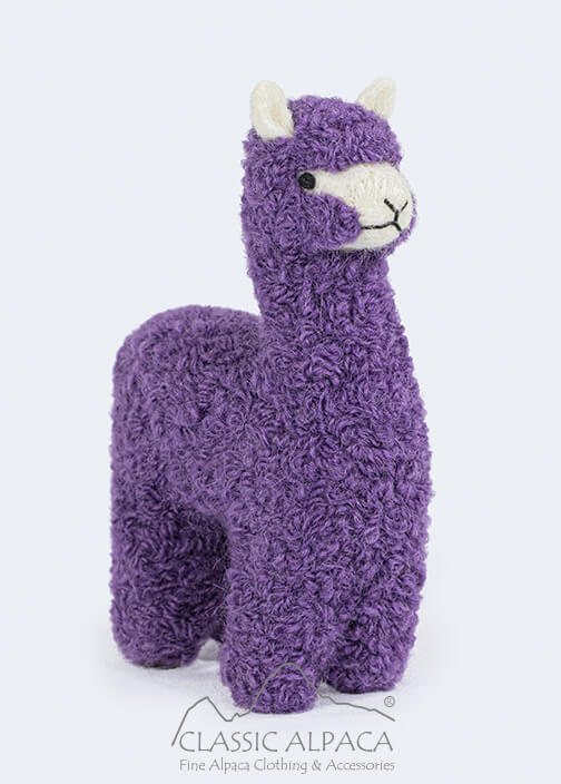 Needle Felted Baby Alpaca