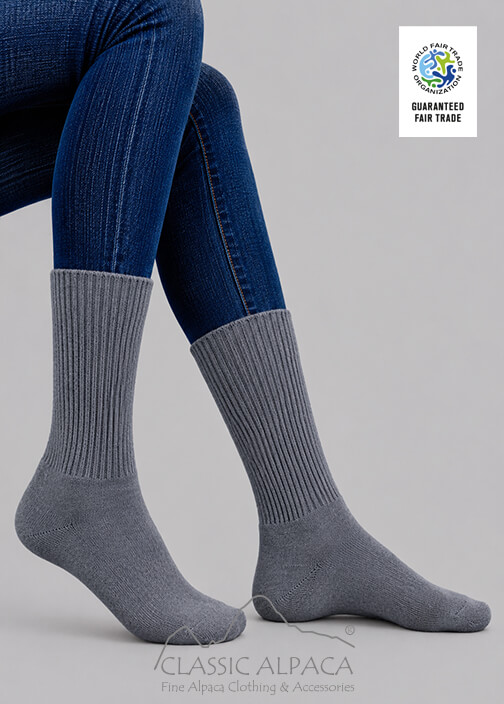 Alpaca Dress Socks
